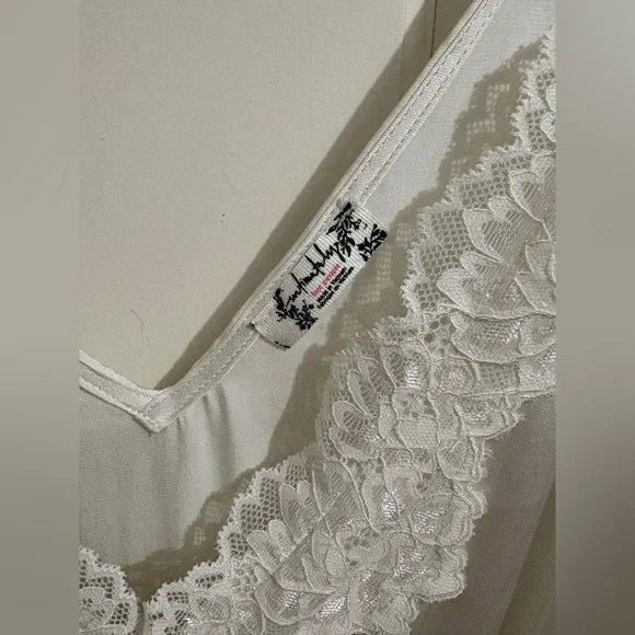 Free People Lace-Trim dress - White - Picture 6 of 6